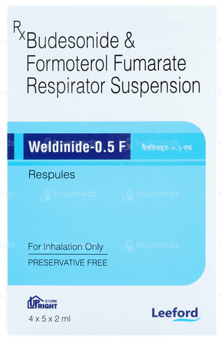 Weldinide 0.5 F 2ml Pack Of 5 Respules
